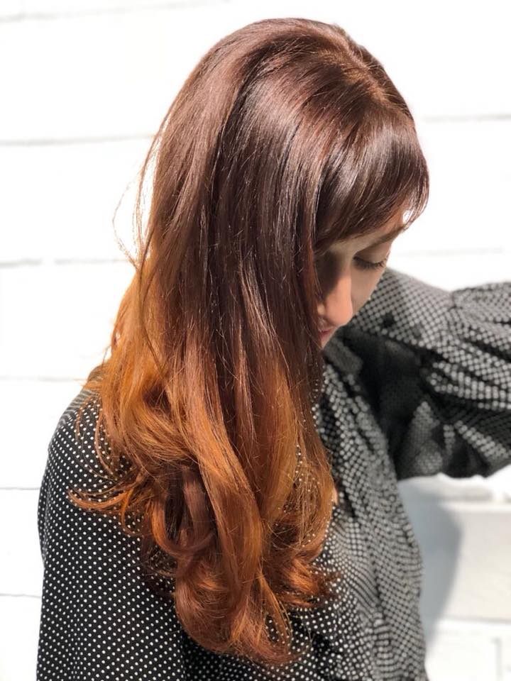 Cliente Marina con il nuovo colore capelli